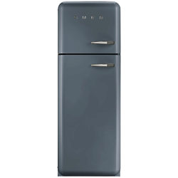 Smeg FAB30LF Fridge Freezer, A++ Energy Rating, Left-Hand Hinge, 60cm Wide Silver